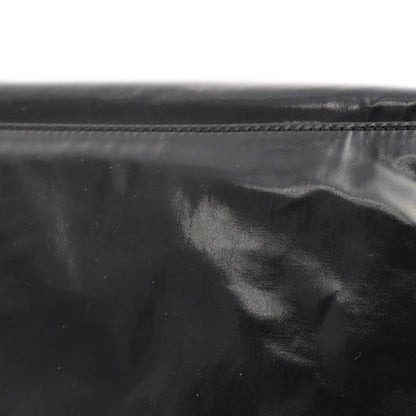 Black Chanel Coated Canvas La Pausa Bay Shopping Satchel