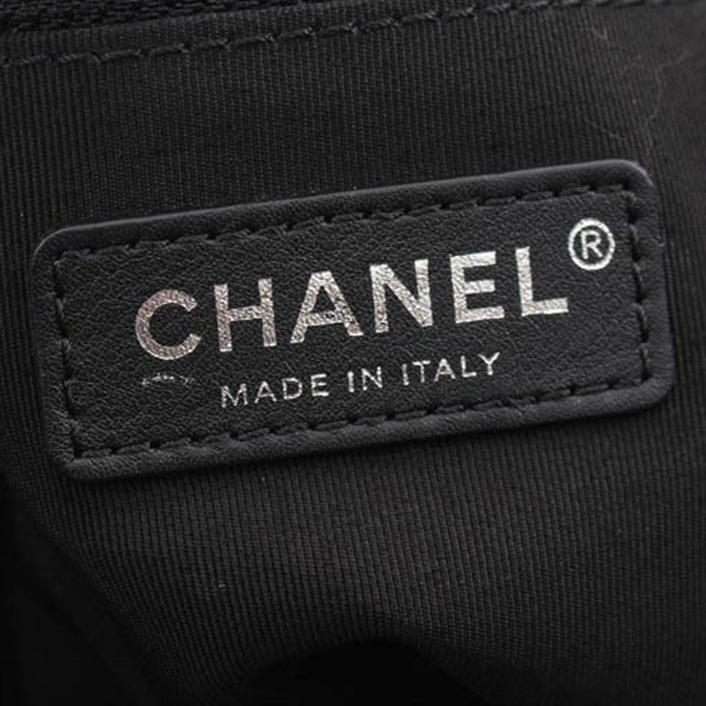 Black Chanel Coated Canvas La Pausa Bay Shopping Satchel