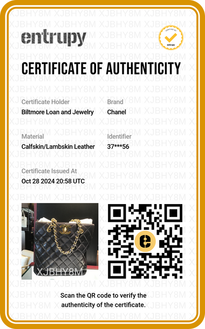 Chanel 90s Quilted Lambskin Oversize CC Shopping Tote