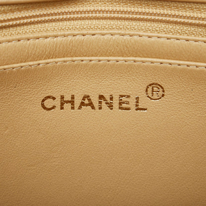 Beige Chanel Medium Kelly Parent Top Handle Bag