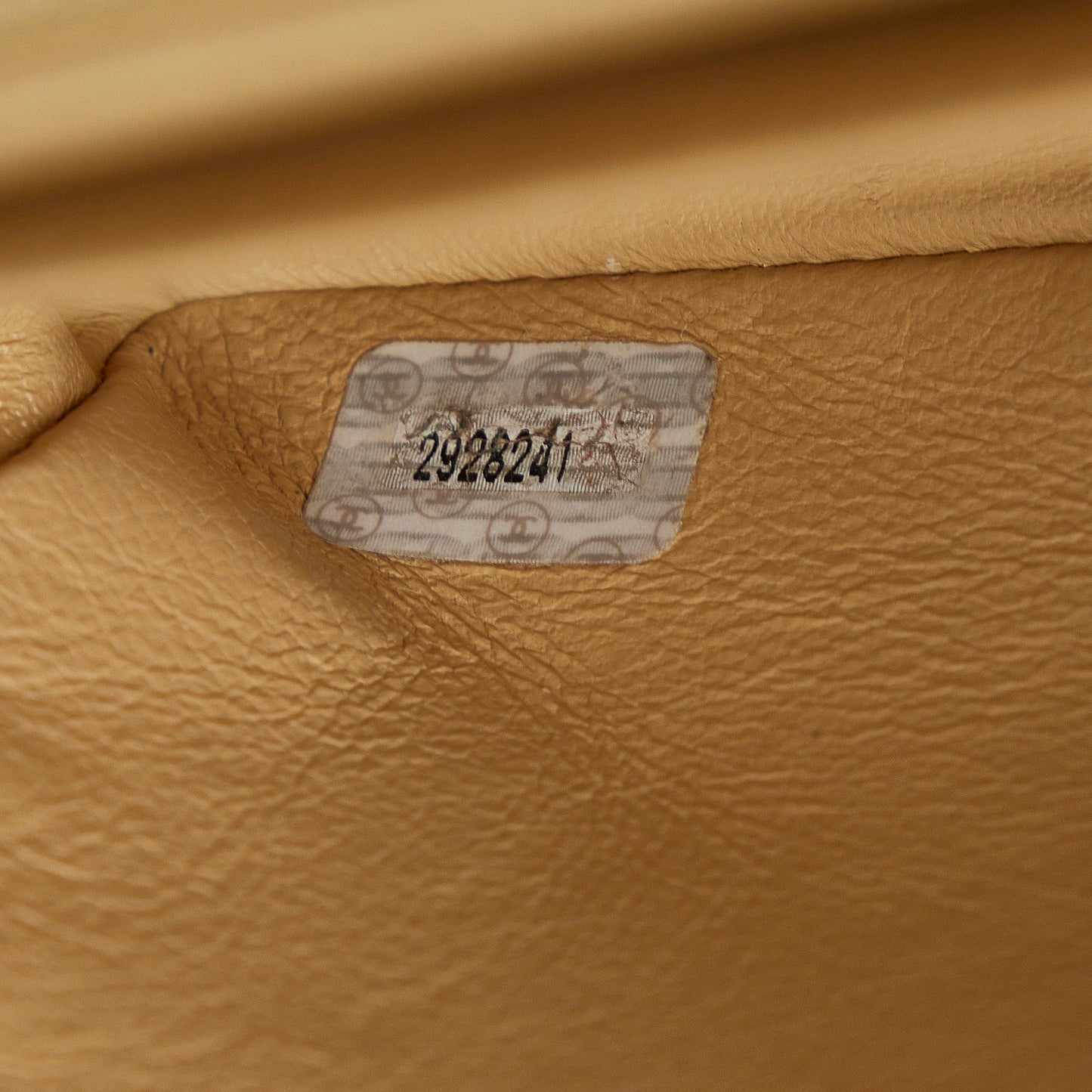 Beige Chanel Medium Kelly Parent Top Handle Bag