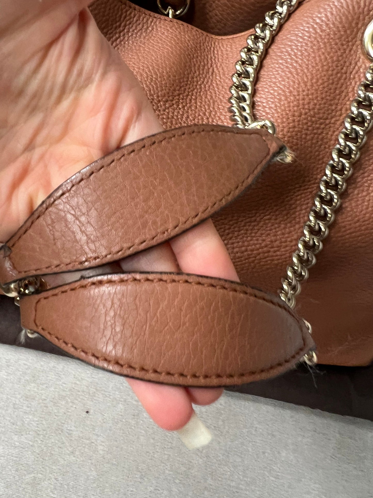Gucci Caramel Soho Chain Tote