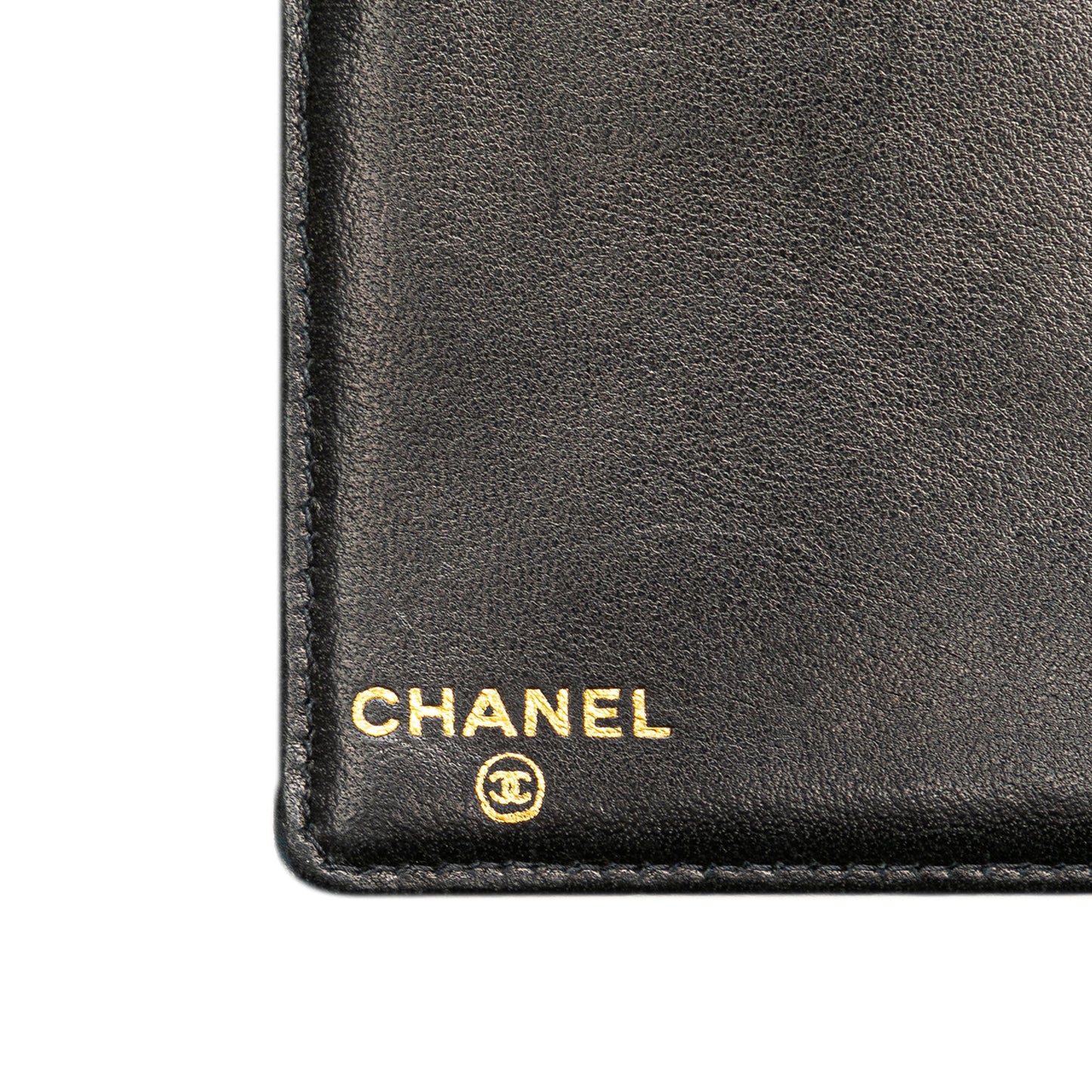 Black Chanel CC Caviar Long Wallet