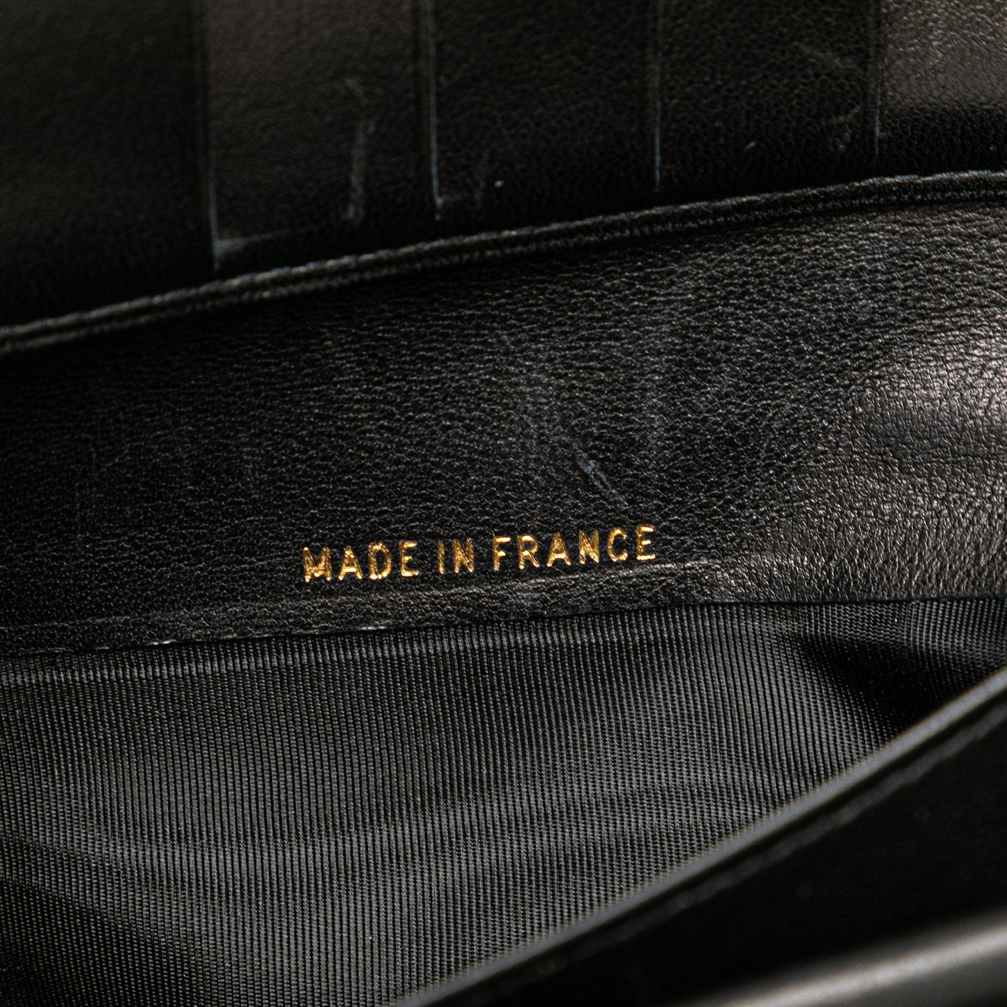 Black Chanel CC Caviar Long Wallet