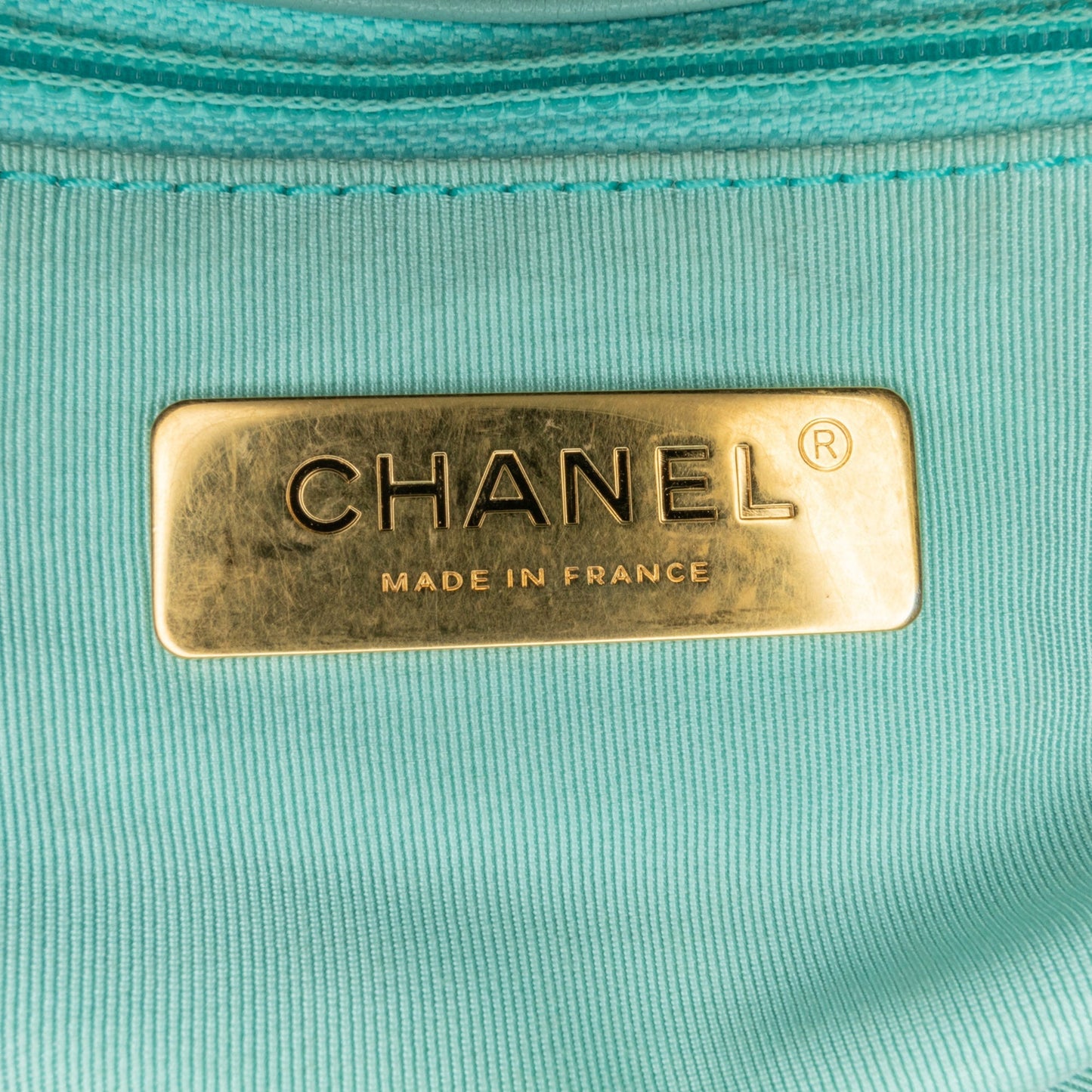 Blue Chanel Medium Lambskin 19 Flap Satchel