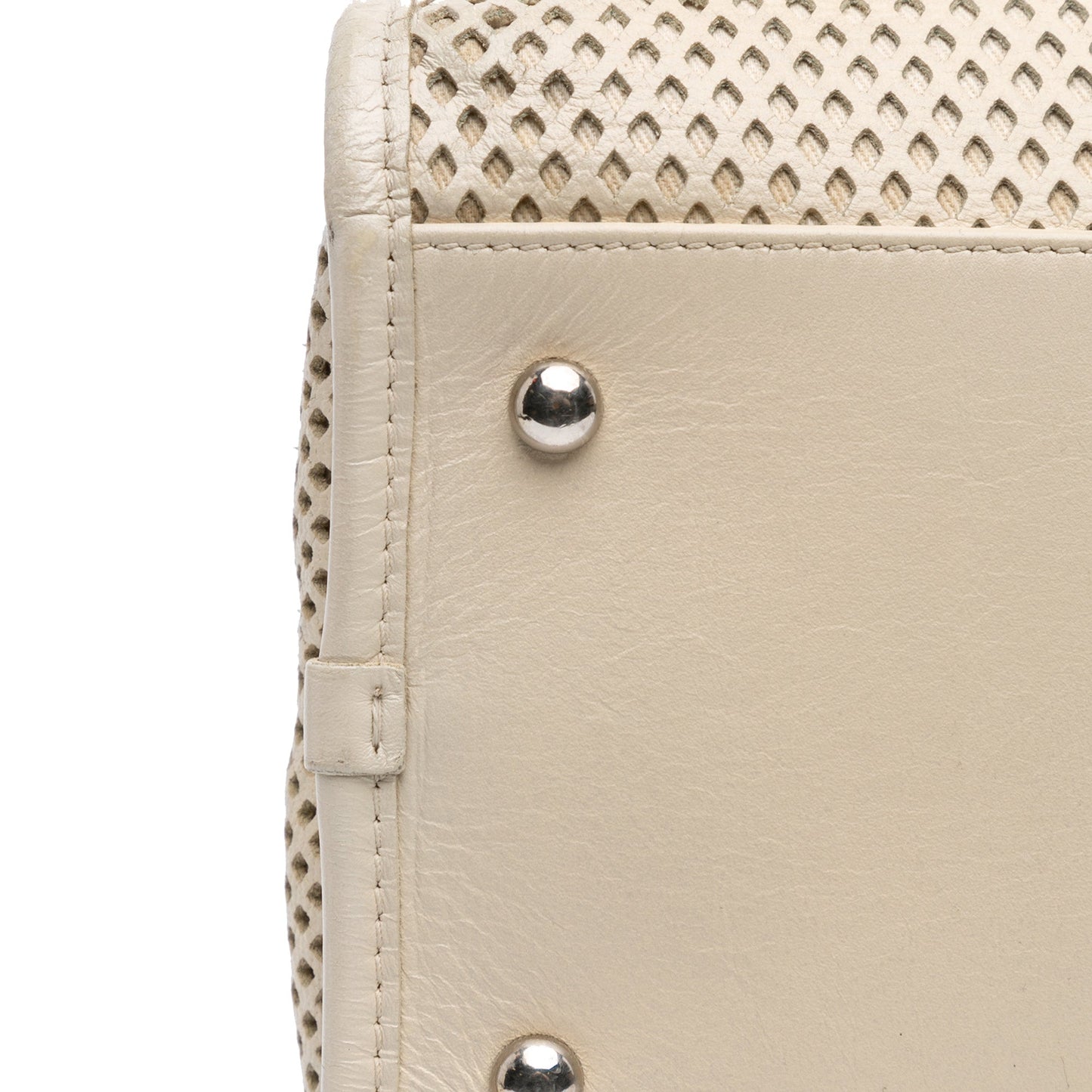 Beige Chanel Calfskin Up In The Air Satchel