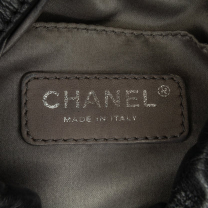 Chanel Sac CC Calfskin Dual Twin Chain Handbag