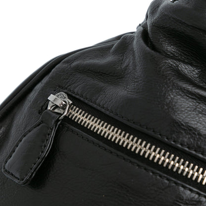 Chanel Sac CC Calfskin Dual Twin Chain Handbag