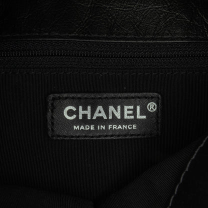 Chanel Sac CC Tweed and Shearling Single Flap