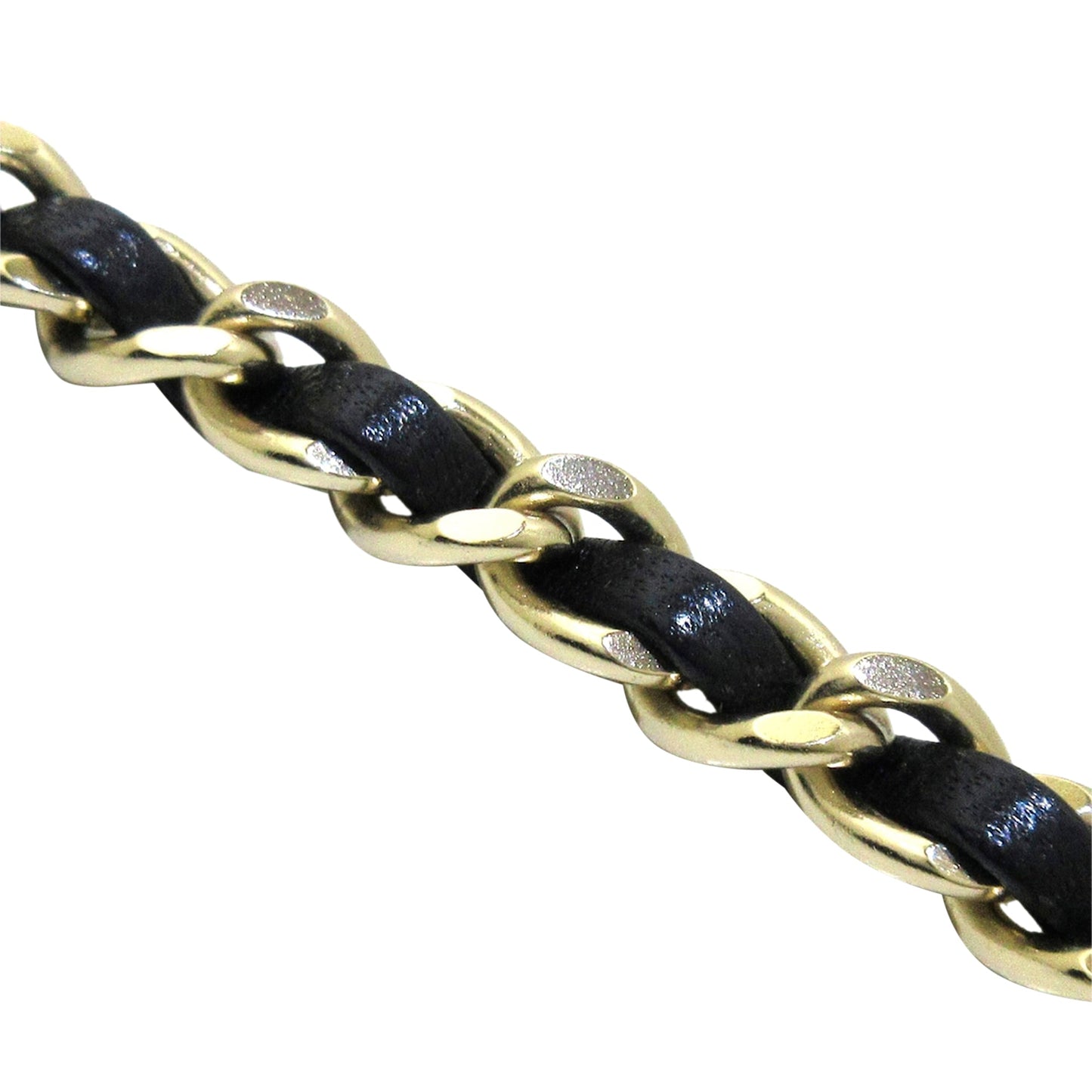 Black Chanel CC Chain Lambskin Leather Bucket Bag