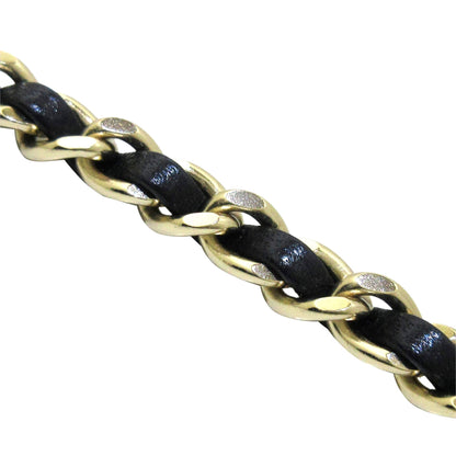 Black Chanel CC Chain Lambskin Leather Bucket Bag