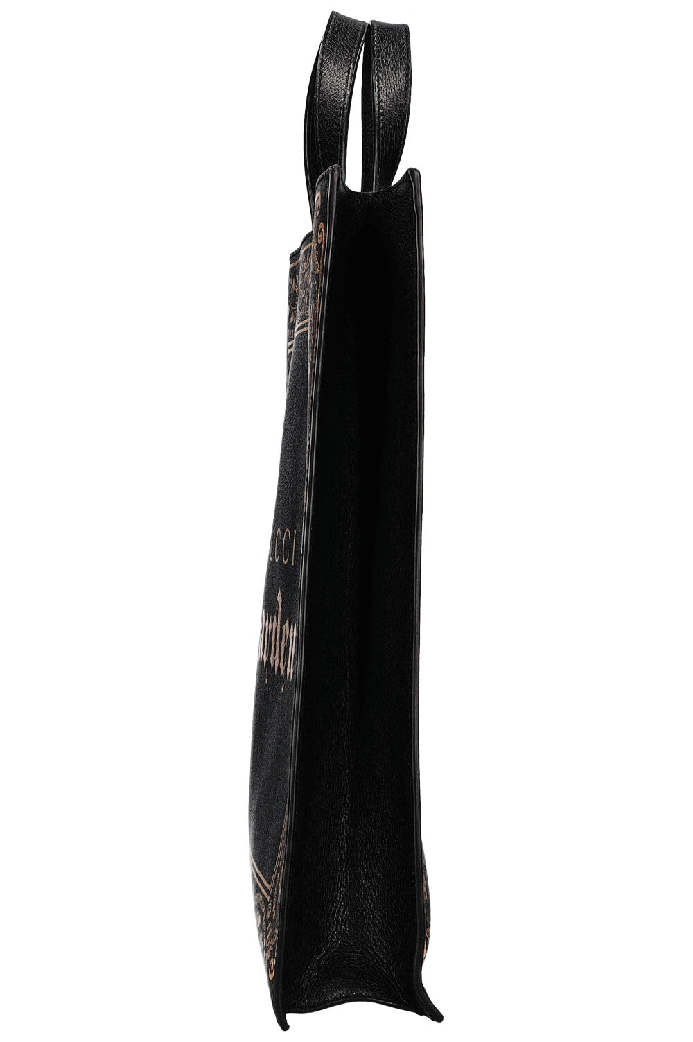 GUCCI Butterfly Convertible Soft Open Tote Black