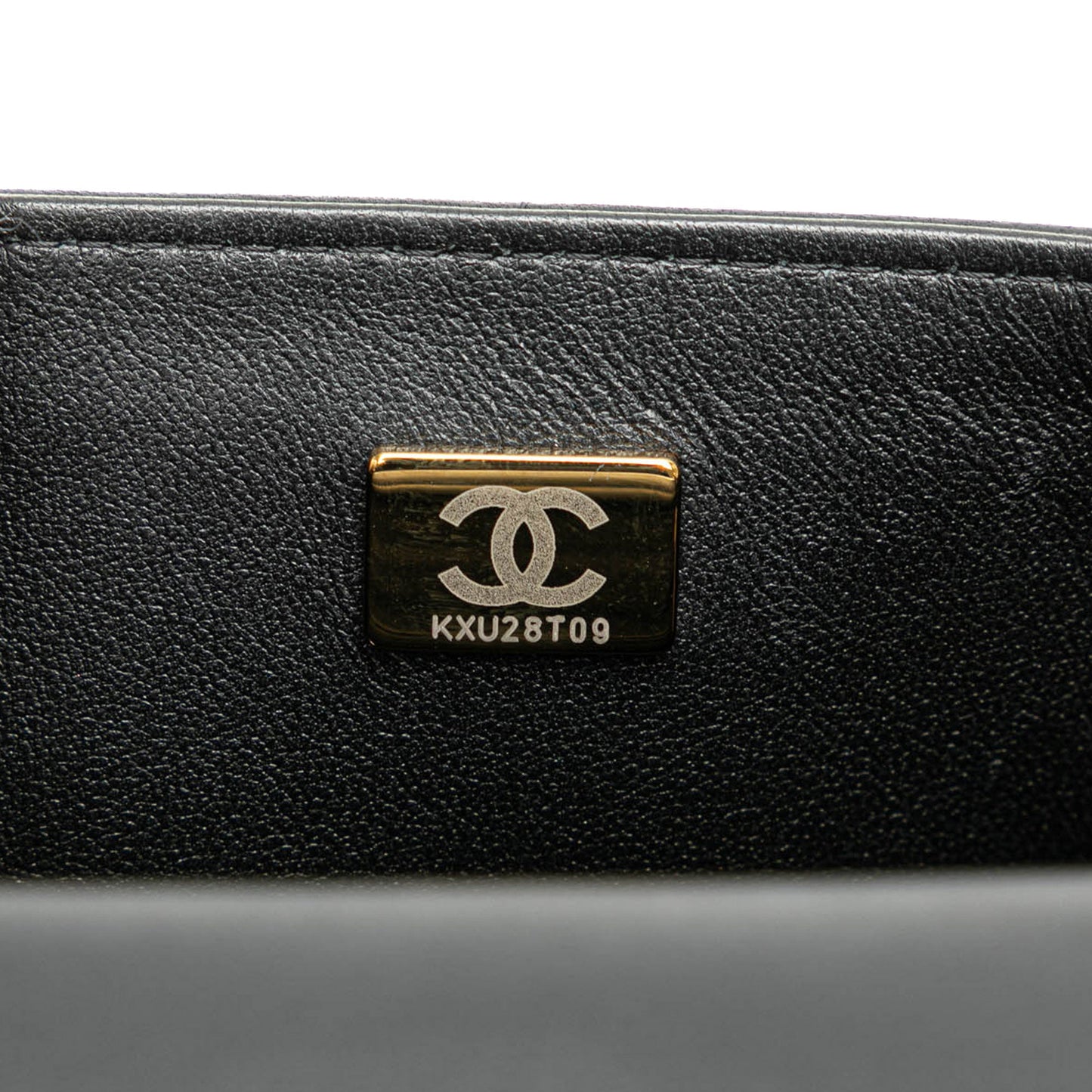 Black Chanel Mini Square Lambskin Resin Crystal Monacoco Flap Crossbody Bag