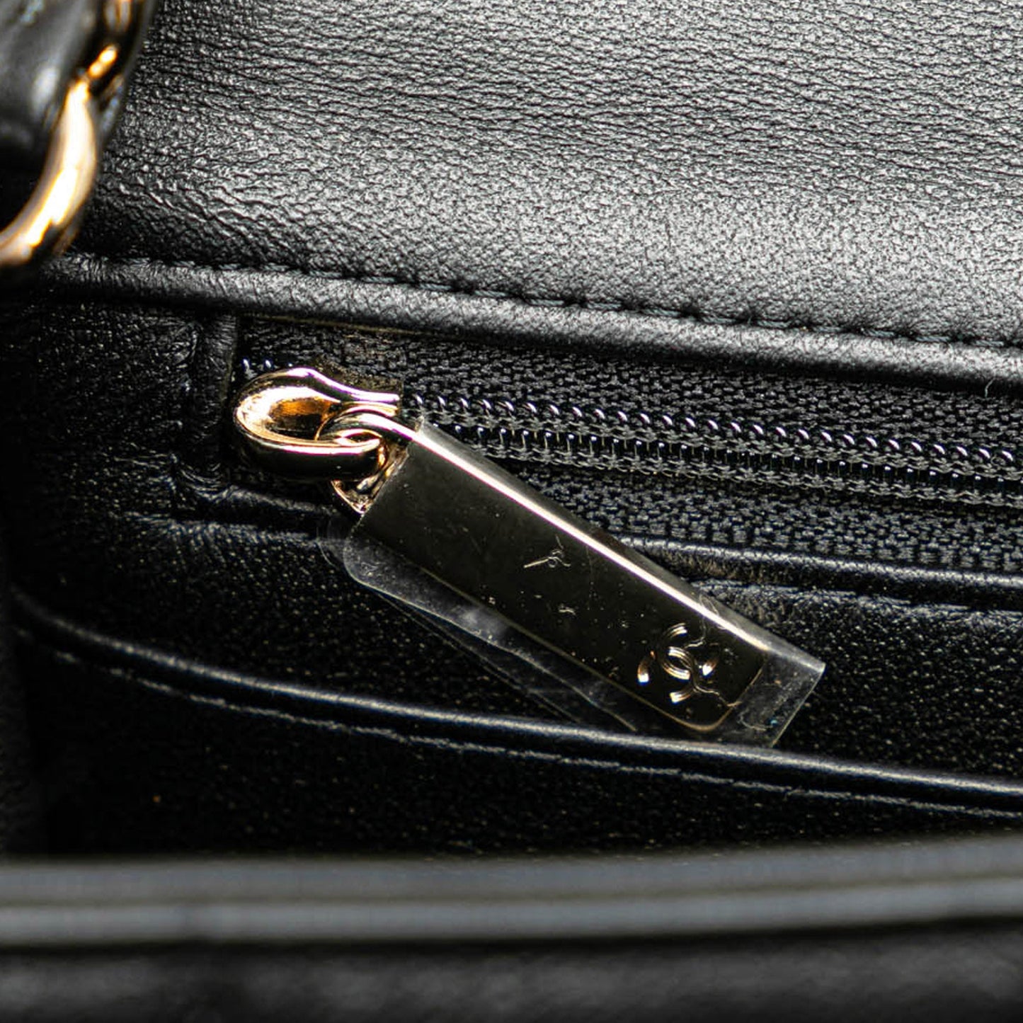 Black Chanel Mini Square Lambskin Resin Crystal Monacoco Flap Crossbody Bag