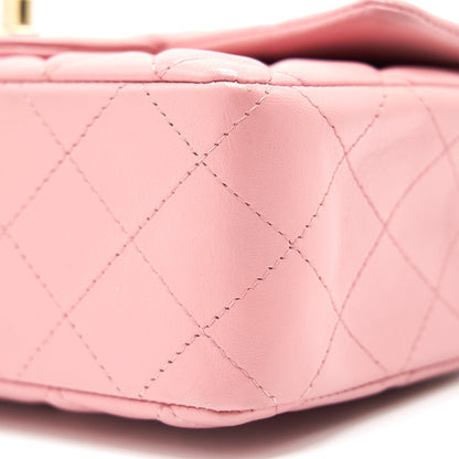 Chanel Mini Rectangular Light Pink LGHW
