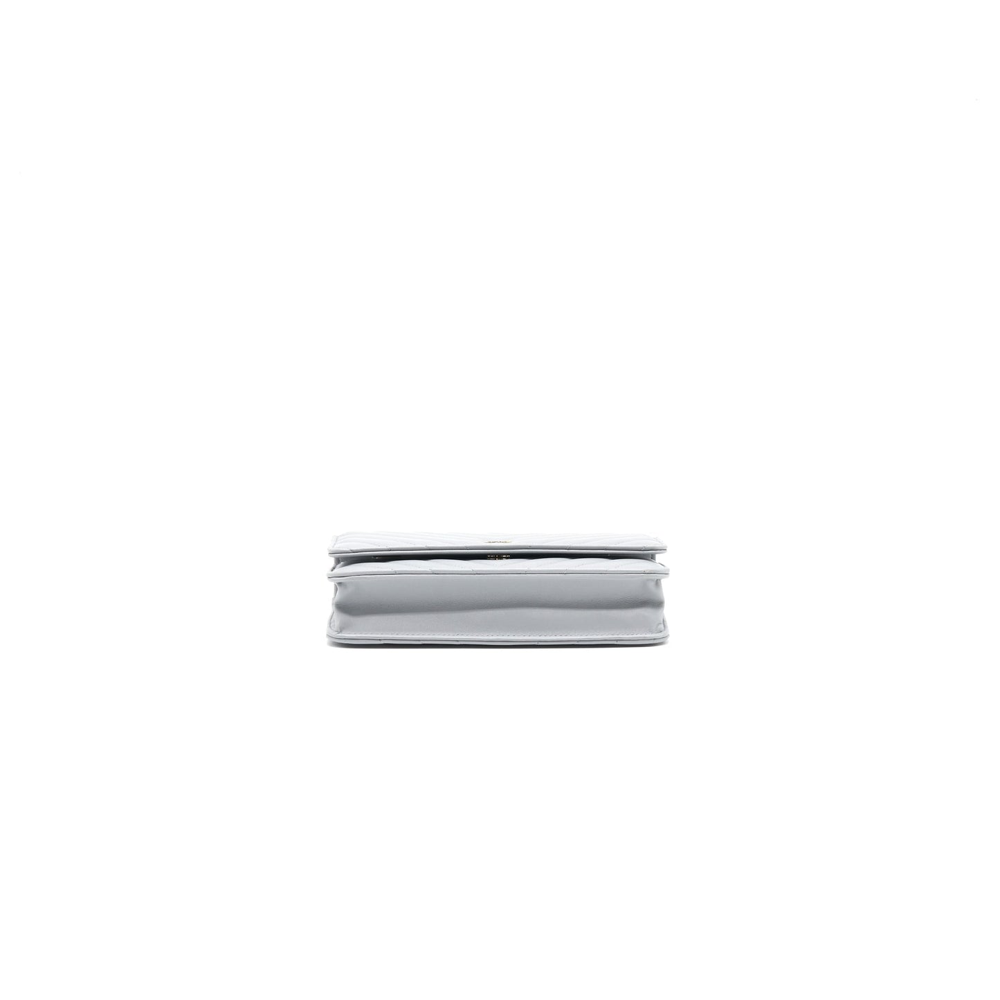 Chanel Wallet On Chain 20c Light Grey LGHW
