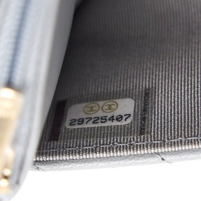 Chanel Wallet On Chain 20c Light Grey LGHW