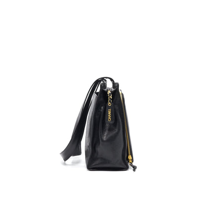 Chanel Cavier Shoulder Bag Black GHW