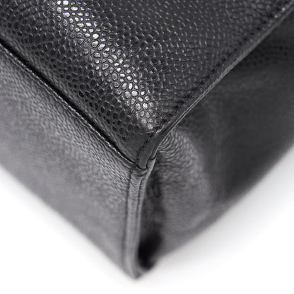 Chanel Cavier Shoulder Bag Black GHW