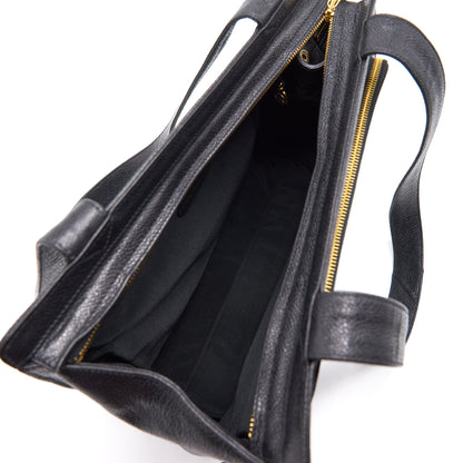 Chanel Cavier Shoulder Bag Black GHW