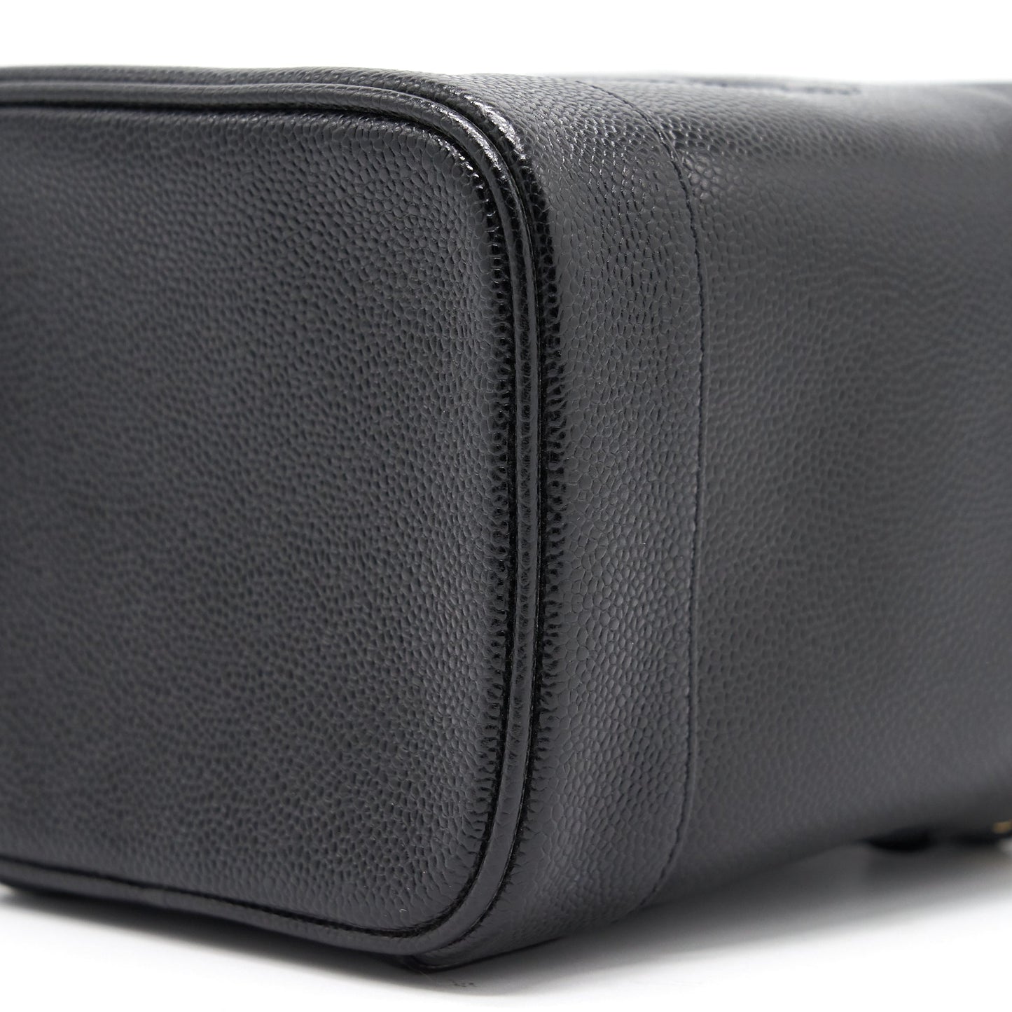 Chanel Vintage Caviar Vanity Case