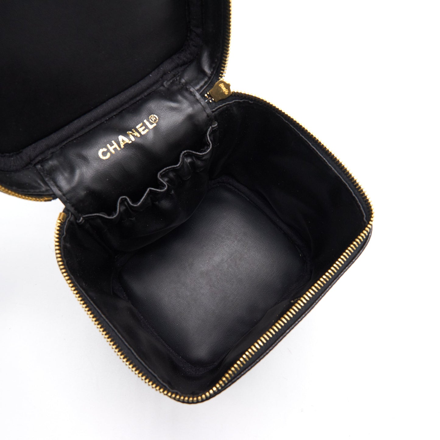 Chanel Vintage Caviar Vanity Case