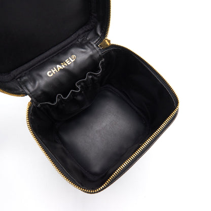 Chanel Vintage Caviar Vanity Case