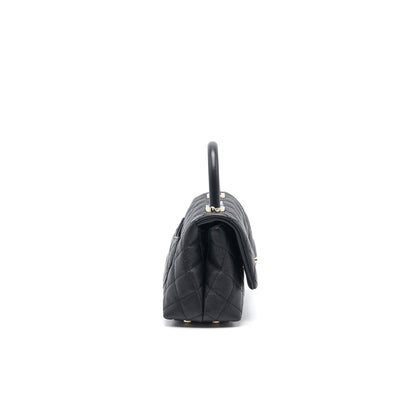 Chanel Coco Handle Extra Mini Black LGHW serial30
