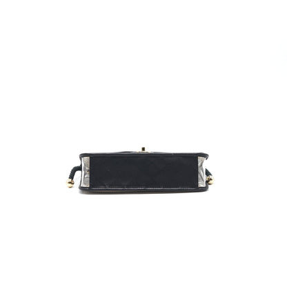 Chanel Transparent "Sand By The Sea" Pearl Flap Bag