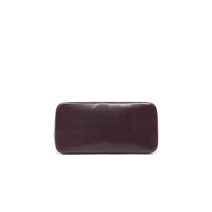 Chanel Cavier Medallion Tote Burgundy