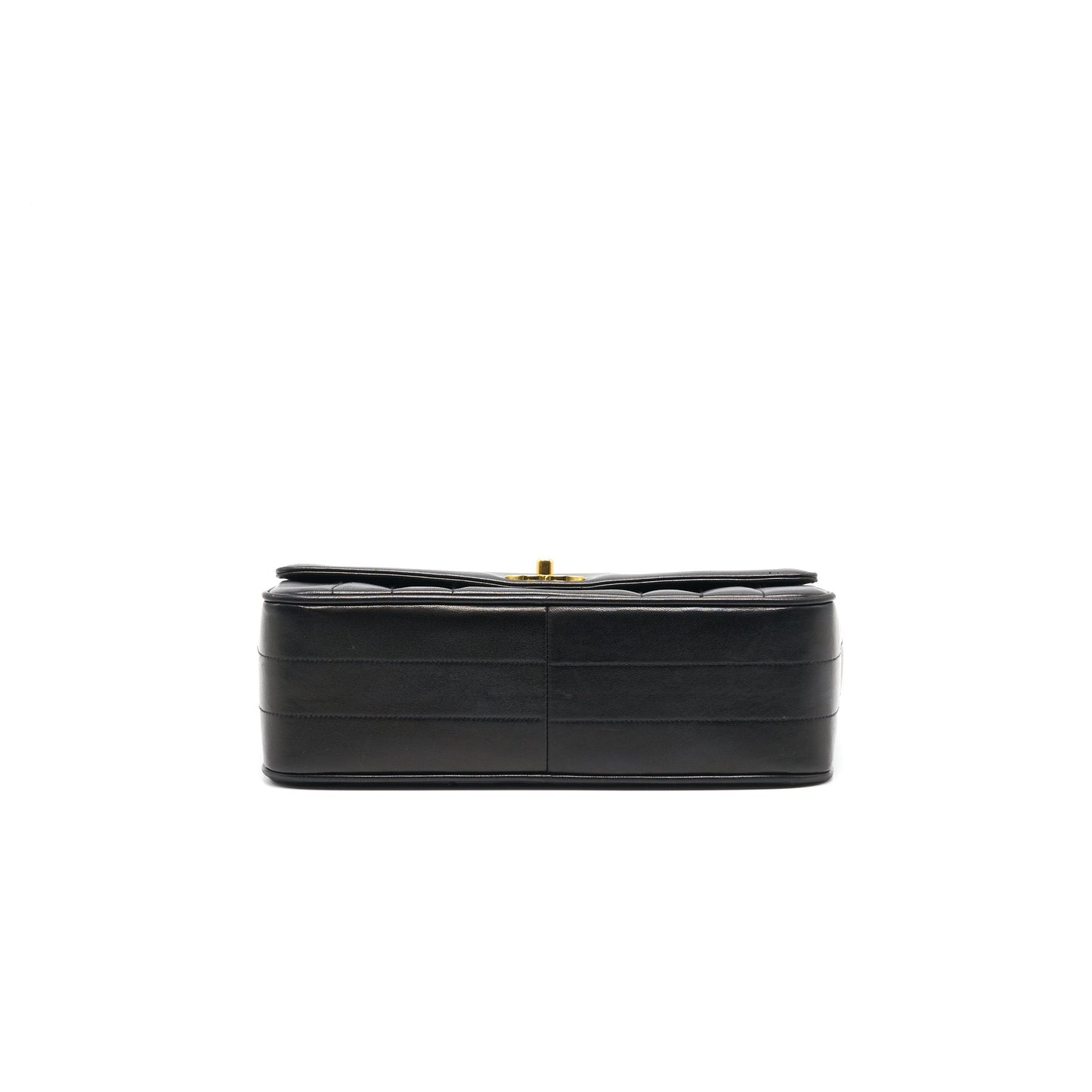 Chanel Vintage Lambskin Kelly Bag black GHW