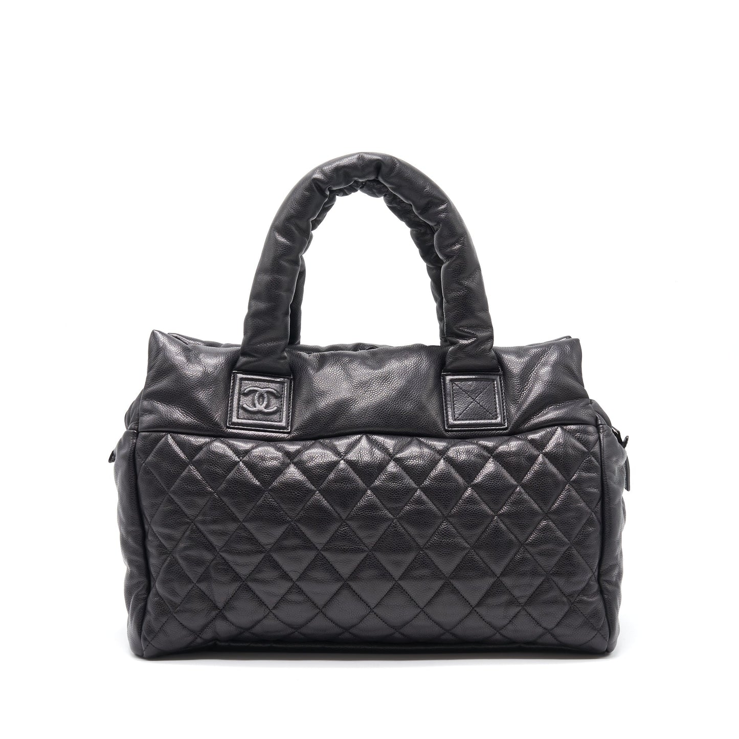 Chanel Caviar Cocoon Handbag Black SHW