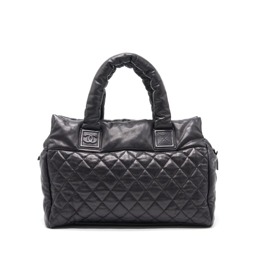 Chanel Caviar Cocoon Handbag Black SHW