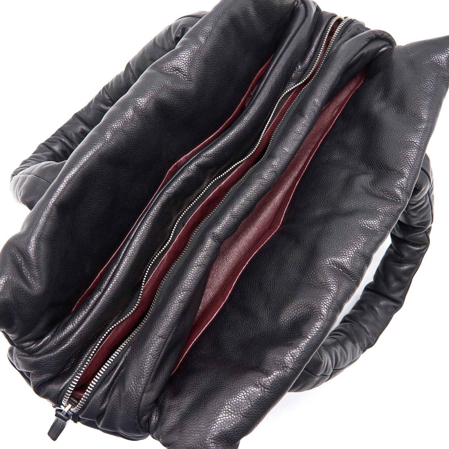 Chanel Caviar Cocoon Handbag Black SHW