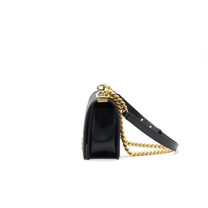 Chanel Boy Chanel Handbag Caviar Black GHW