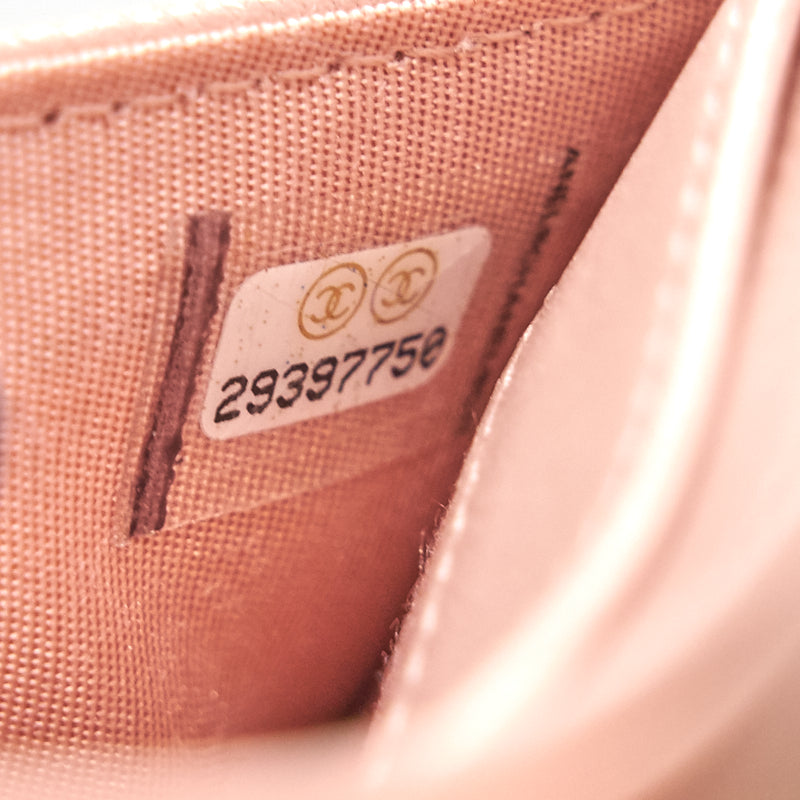 Chanel 19 Long Flap Wallet Pink