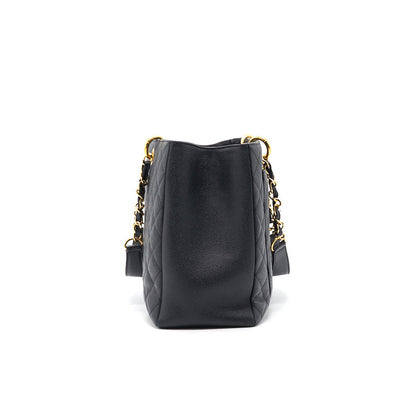 Chanel Caviar XL Grand Shopping Tote GST Black