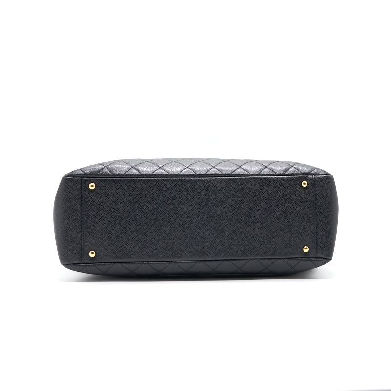 Chanel Caviar XL Grand Shopping Tote GST Black