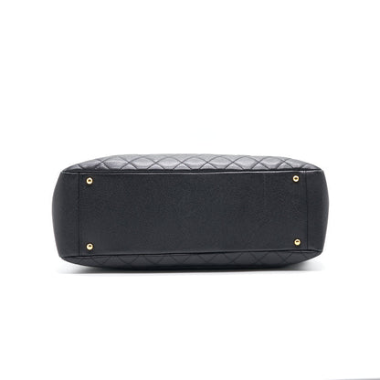 Chanel Caviar XL Grand Shopping Tote GST Black