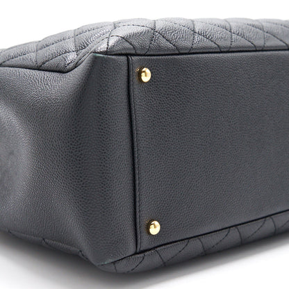 Chanel Caviar XL Grand Shopping Tote GST Black