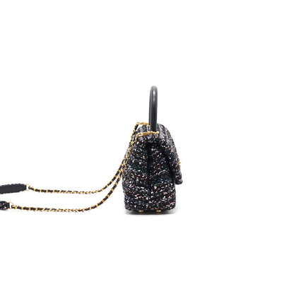 Chanel Small Cocohandle Pre-Fall 2020 Tweed