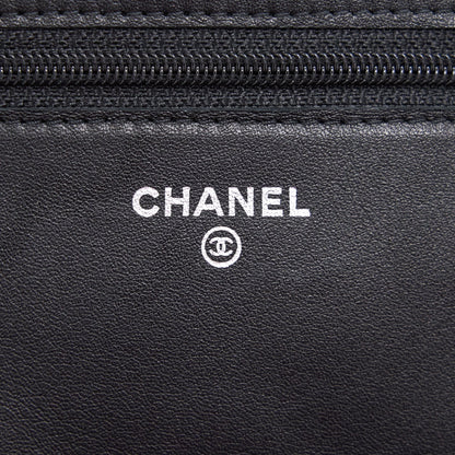Chanel Wallet on Chain Patent leather black SHW