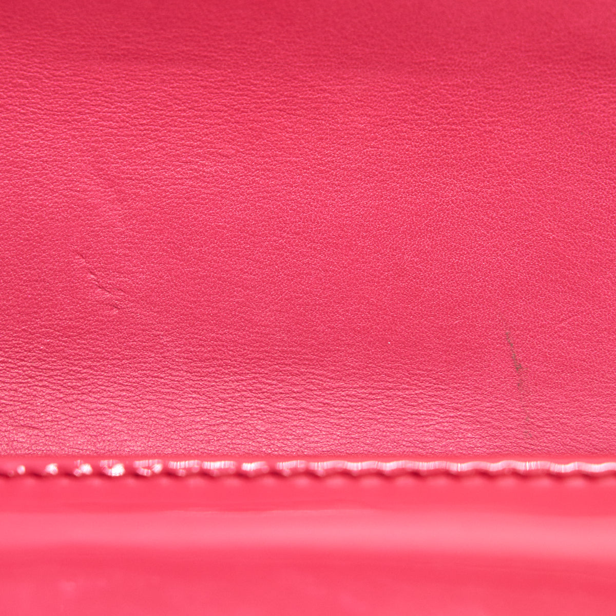 Chanel Small Leboy Patent Leather Pink Ruthenium Hardware