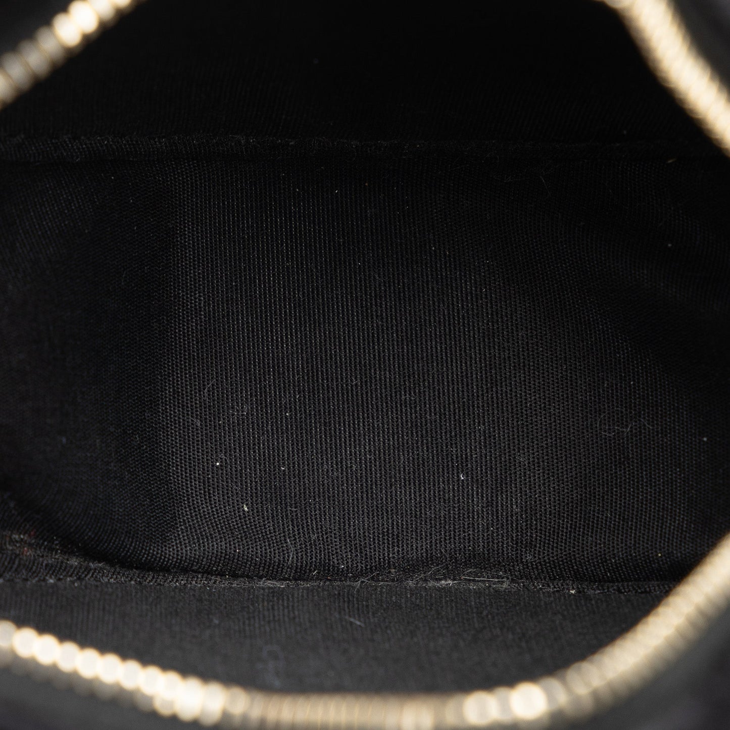 Black Chanel Velvet Pearl Sequin Round Crossbody