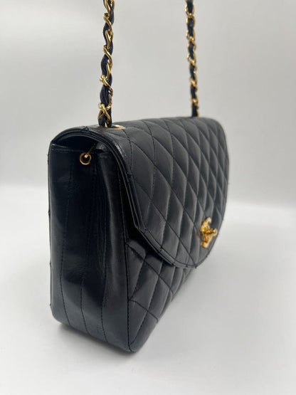 Chanel Vintage Single Flap with 24k gold plated hardware