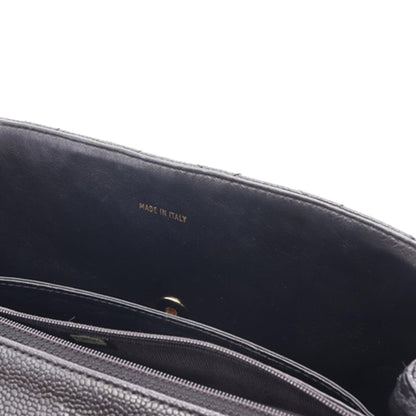 Black Chanel Caviar Kelly Top Handle Handbag