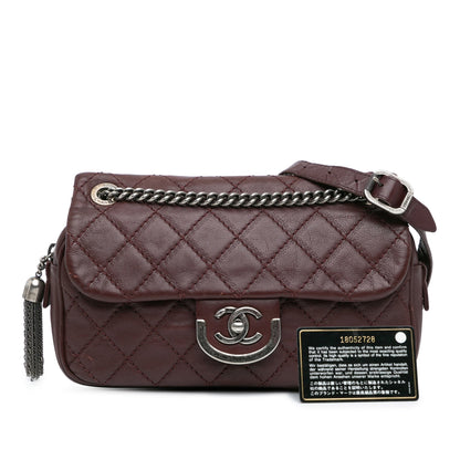 Chanel Sac Paris Edinburgh Medium Calfskin Coco Sporran Flap