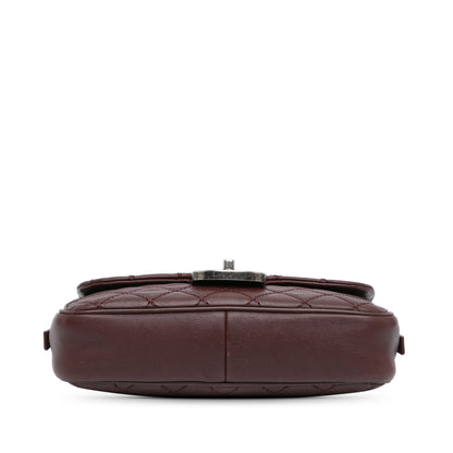 Chanel Sac Paris Edinburgh Medium Calfskin Coco Sporran Flap