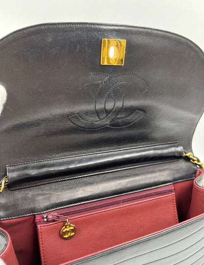 Chanel Vintage Half Moon Flap bag