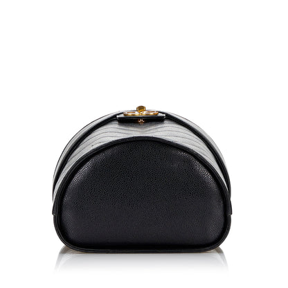 Chanel Sac Caviar Chevron Vanity Case